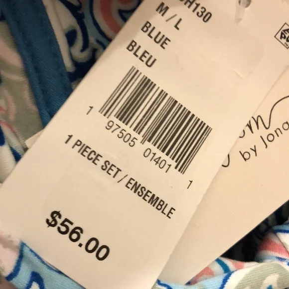 IN BLOOM NIGHTGOWN & ROBE 2-Piece Set NWT sz L